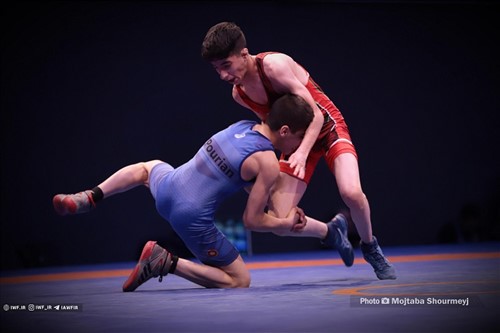 رقابت های لیگ کشتی آزاد نوجوانان باشگاههای خوزستان :